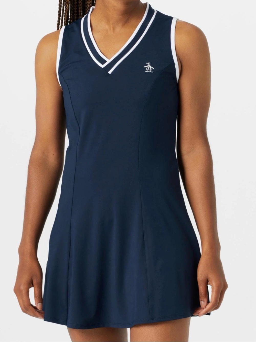 Penguin Small Original Women's Core V-Neck Tennis / Pickleball Dress